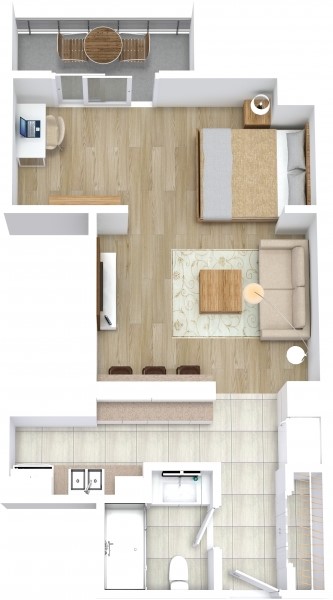 Fountain Court Lakeside Apartments Studio - Lakeside